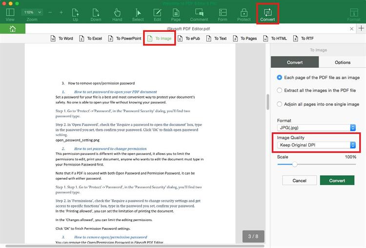 Converting PDF To JPG With Online PDF To JPG Converter