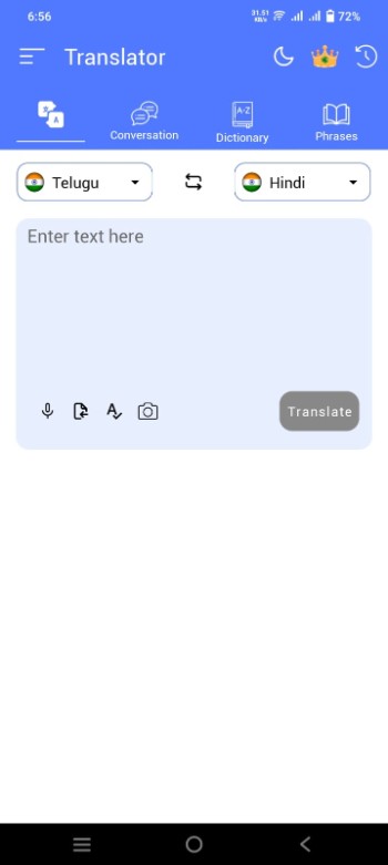 language translator telugu to hindi