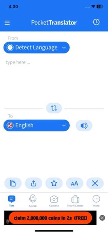 pocket translator to translate thai to english