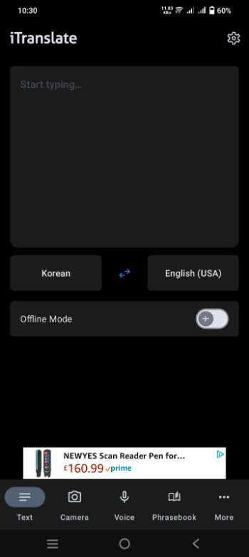 itranslate korean to english translator