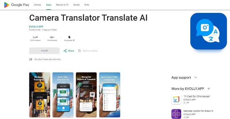 camera translator for android