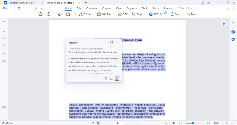 rewritten translated pdf text