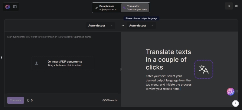 textcortex pdf document translator