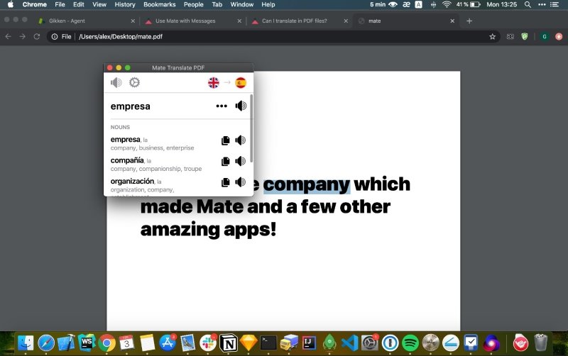 mate pdf translator for macos desktop