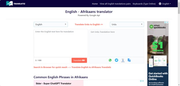 free online document translator english to urdu