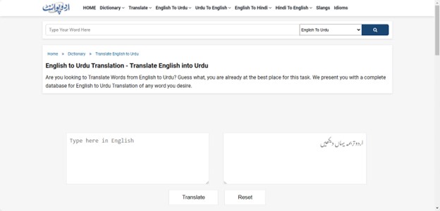 urdupoint pdf translator english to urdu