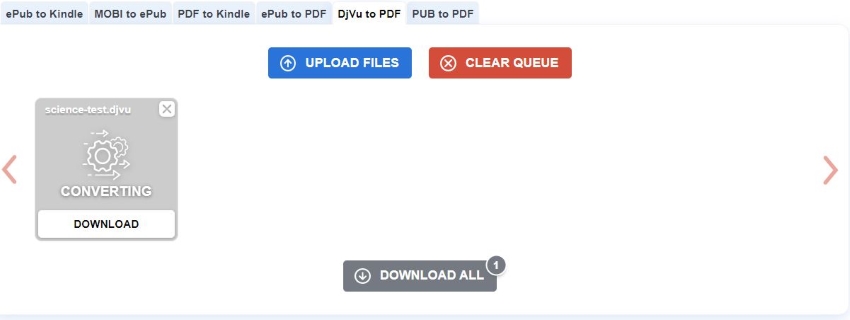 converted djvu to pdf using djvu2pdf