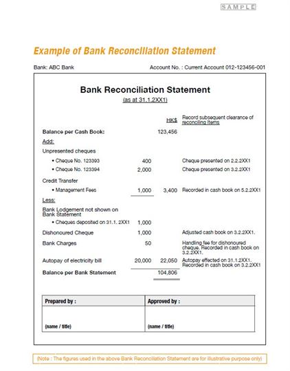 Bank Reconciliation