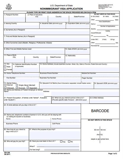 Non Immigrant Visa