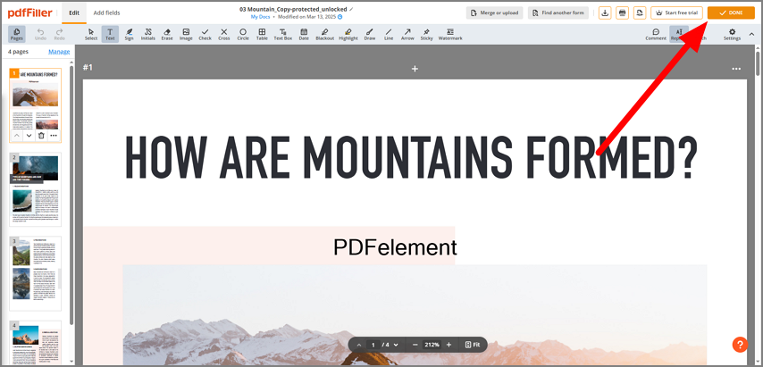 remove bg and export pdffiller