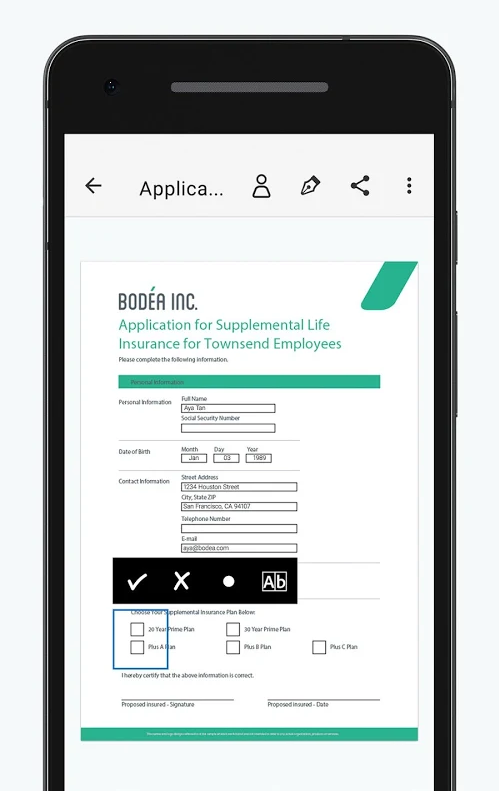 best pdf form filler android app