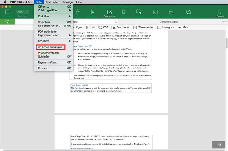 Wie Sie Auf Mac Und Windows Pdf Dokumente Verschicken Können