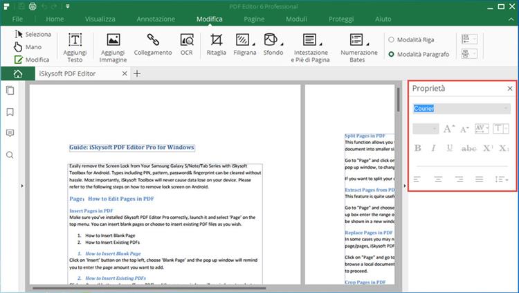 Modificare testo file pdf con openoffice reviews
