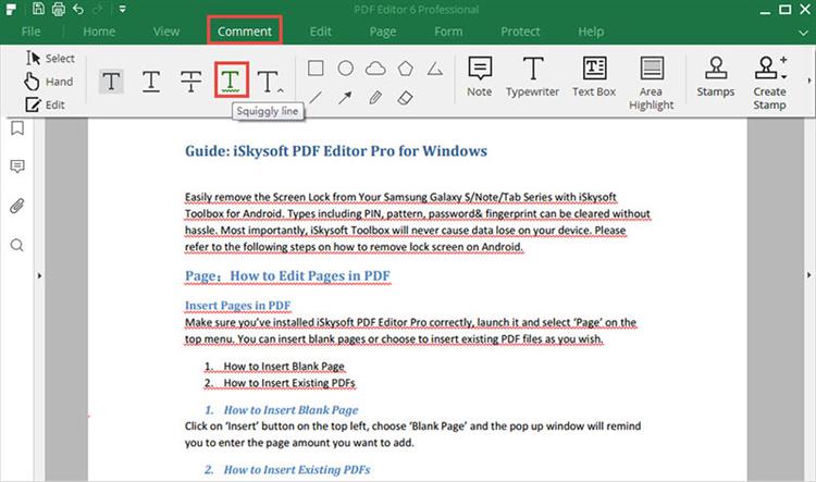 Iskysoft pdf editor for windows