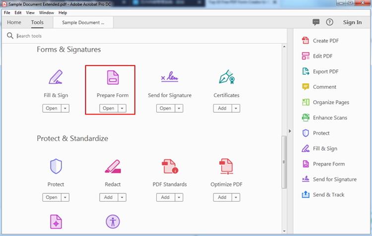 fillable form creator