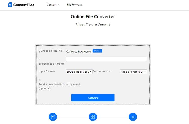 online site to convert pub to pdf