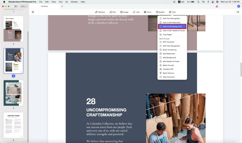 Verandern Von Text Und Hintergrundfarbe In Pdf Auf Mac Mojave