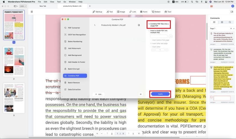 How to Merge PDF Pages into One