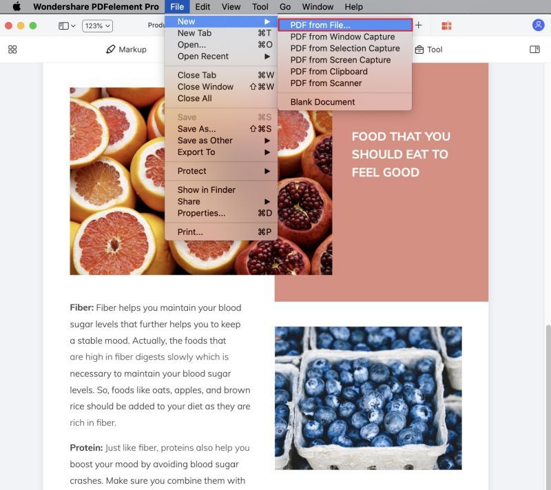 save as pdf for word document writer mac