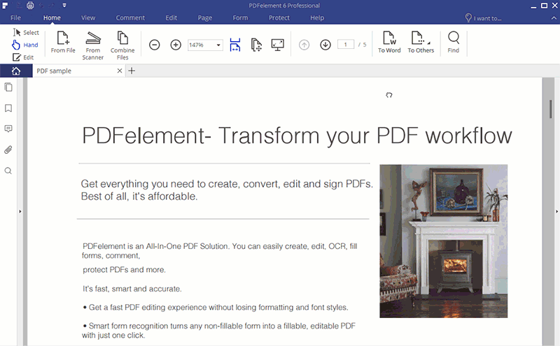 how to convert a document from pdf to word for editing