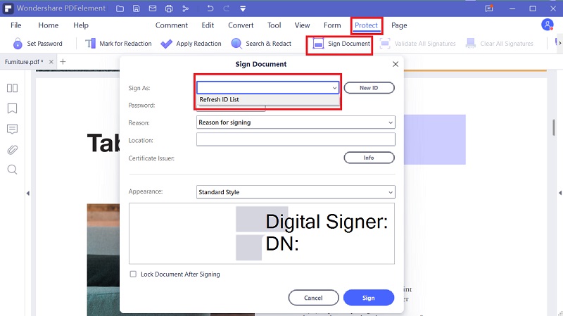 sign a pdf free online