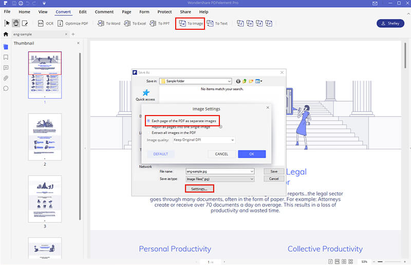 converting jpg to pdf windows