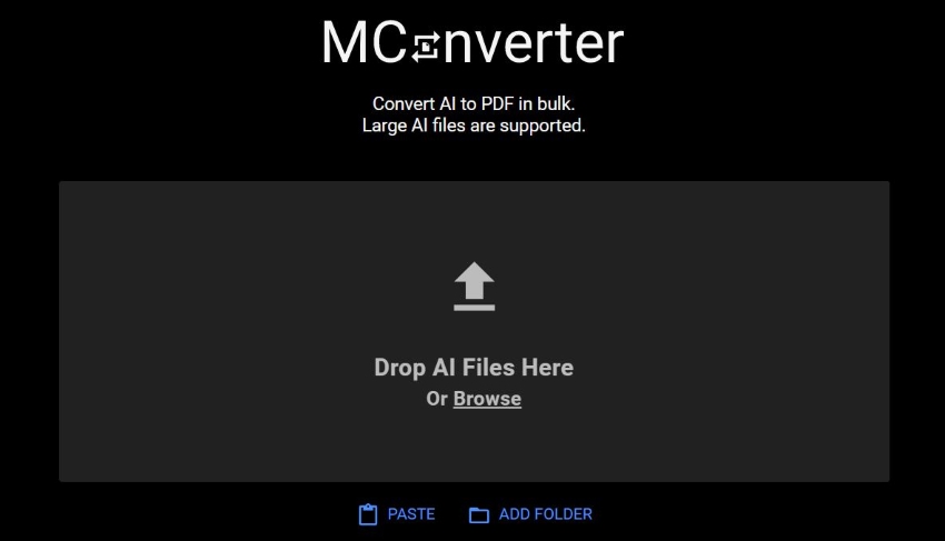 mconverter main interface