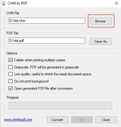 chm to pdf converter free