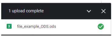 ods file upload complete