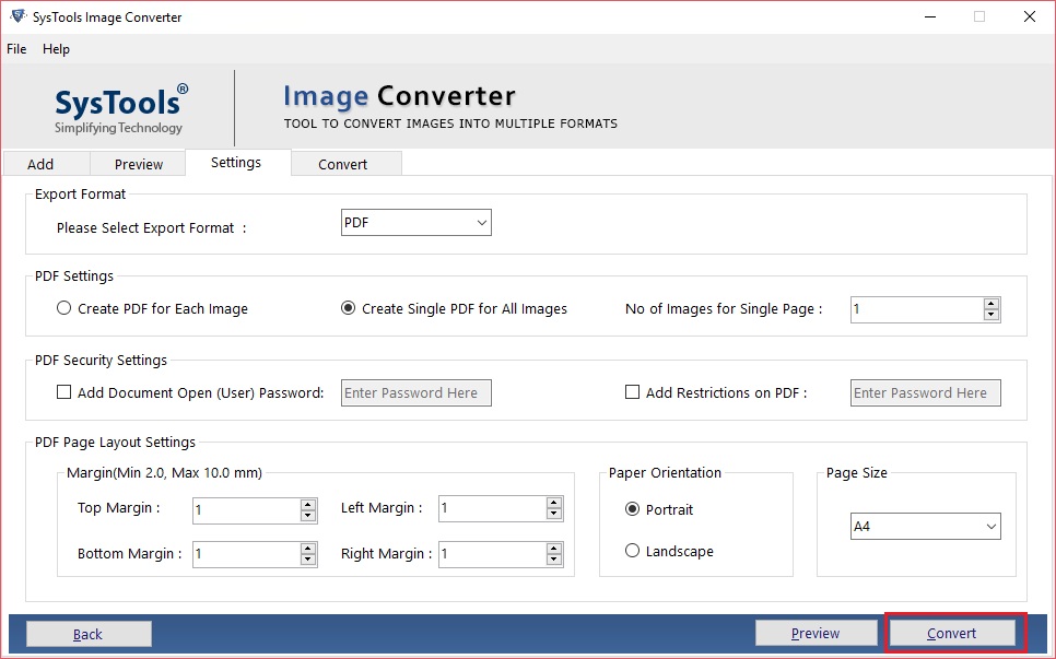 systools export to pdf