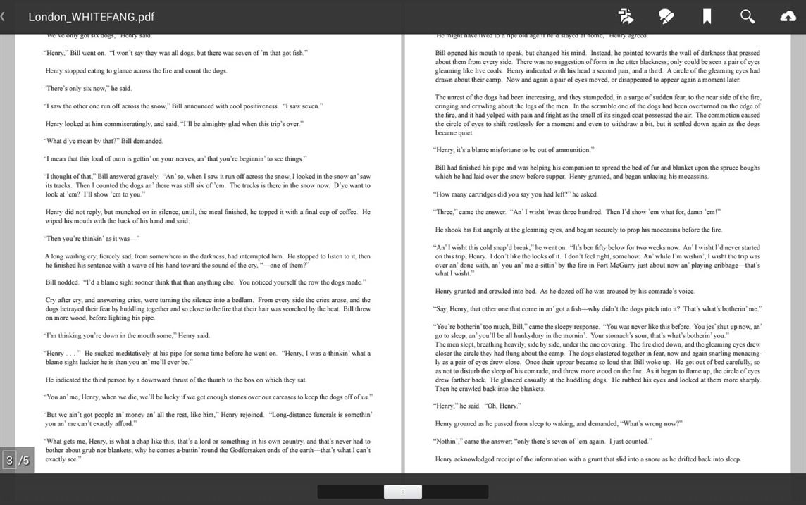 android pdf reader narrator