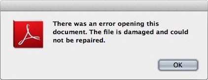 cant open pdf on mac