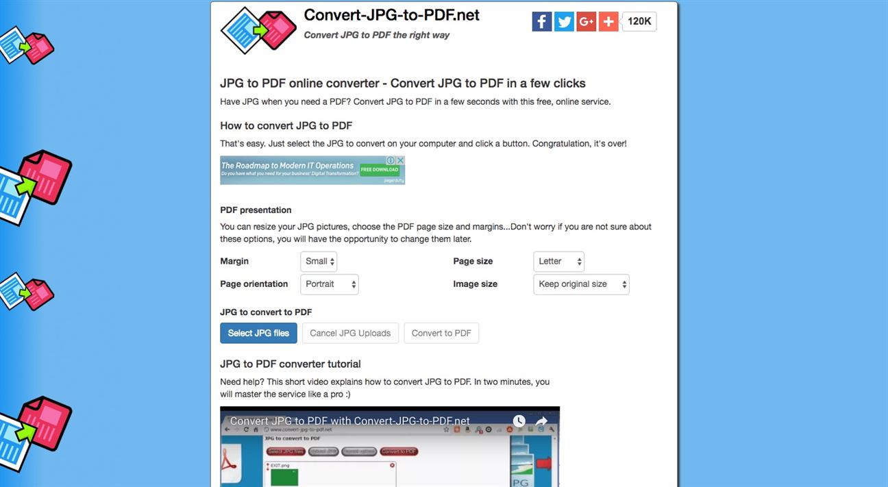 Jpg In Pdf : Convert PDF to JPG. Convert your PDF to JPG image and ... : Adjust the letter size, orientation, and margin as you wish.