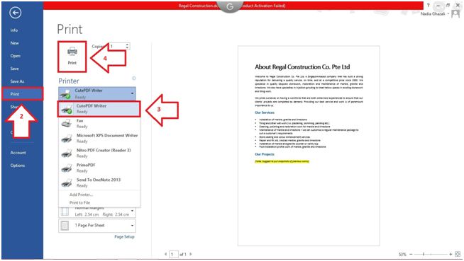 pdf printer driver for mac os x