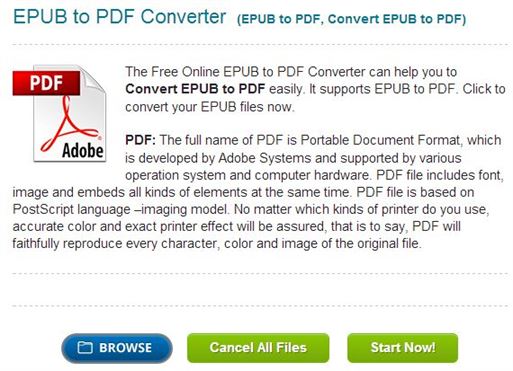 convert pdf to epub mac for free online