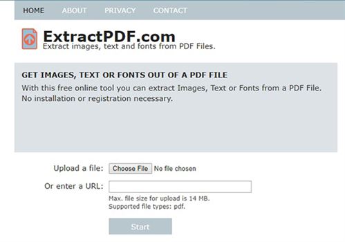 pdf image extractor online