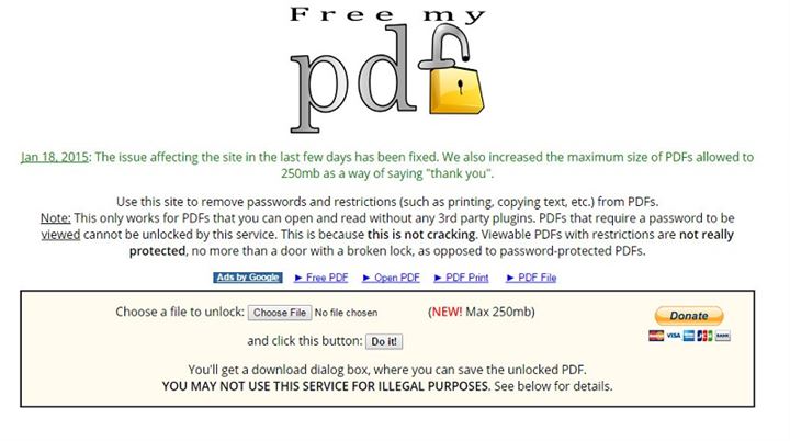 Top 6 Free Pdf Password Remover Tools Online
