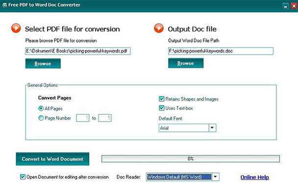 Top 5 Pdf To Word Open Source Converter Software