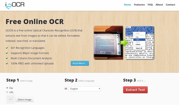 free online ocr converter pdf to word or image to text