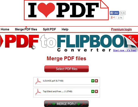 merge pdf ilovepdf