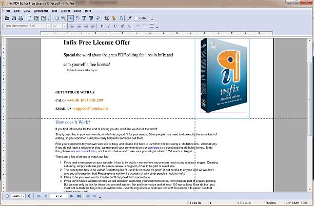 infix pdf editor