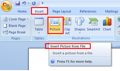 insert pdf into word document 2013