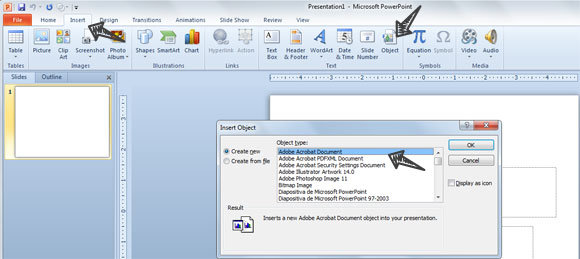 import word into powerpoint