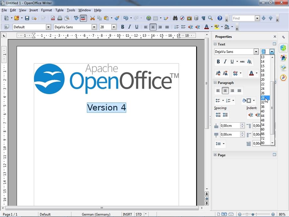 open office word ppt