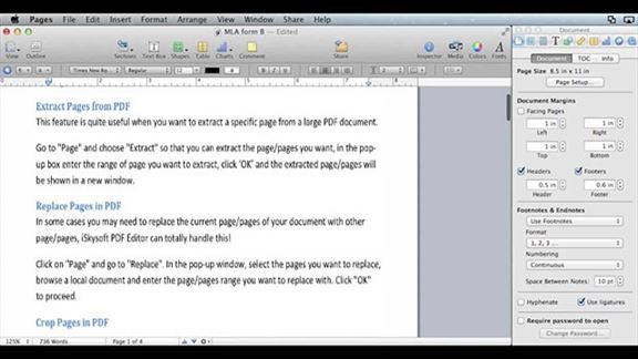 how to open a pdf on pages