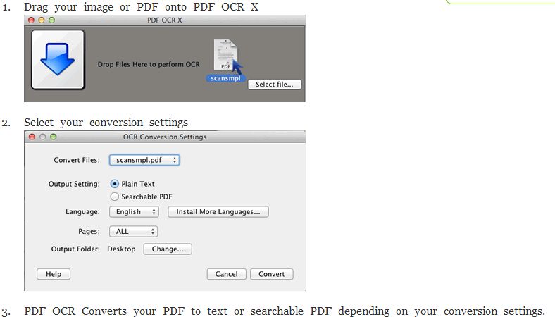 Pdf Ocr For Mac
