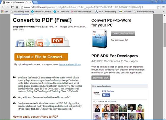 google pdf maker online