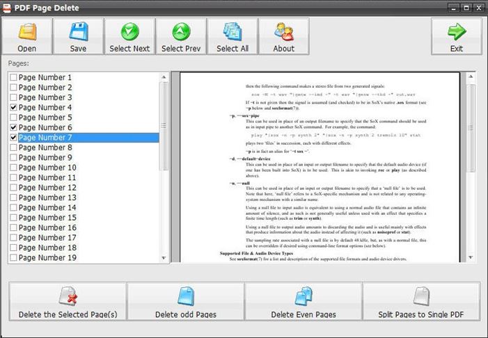 delete text pdf editor 6 pro