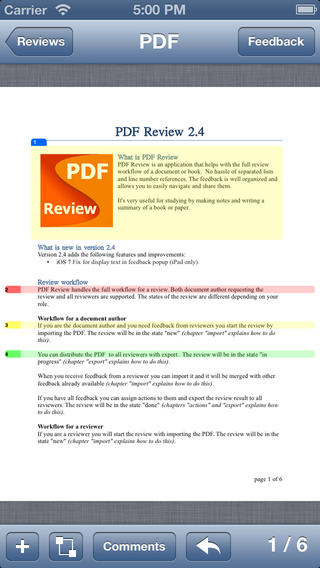 free pdf reviewer