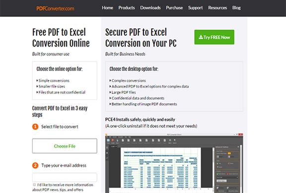 pdf to excel converter online free